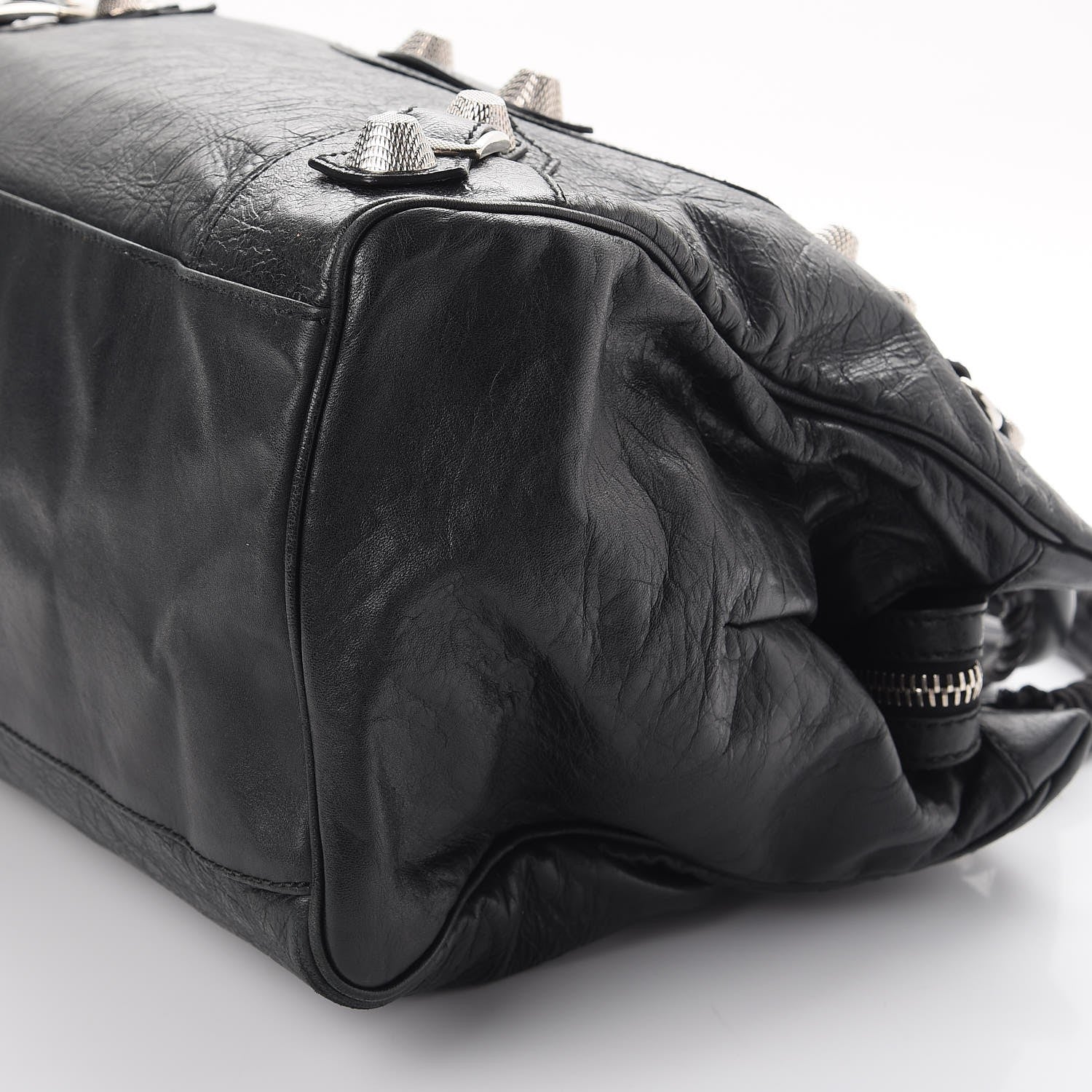 Balenciaga Agneau Giant 21 Silver Hardware Mid Day Black 10 of 10