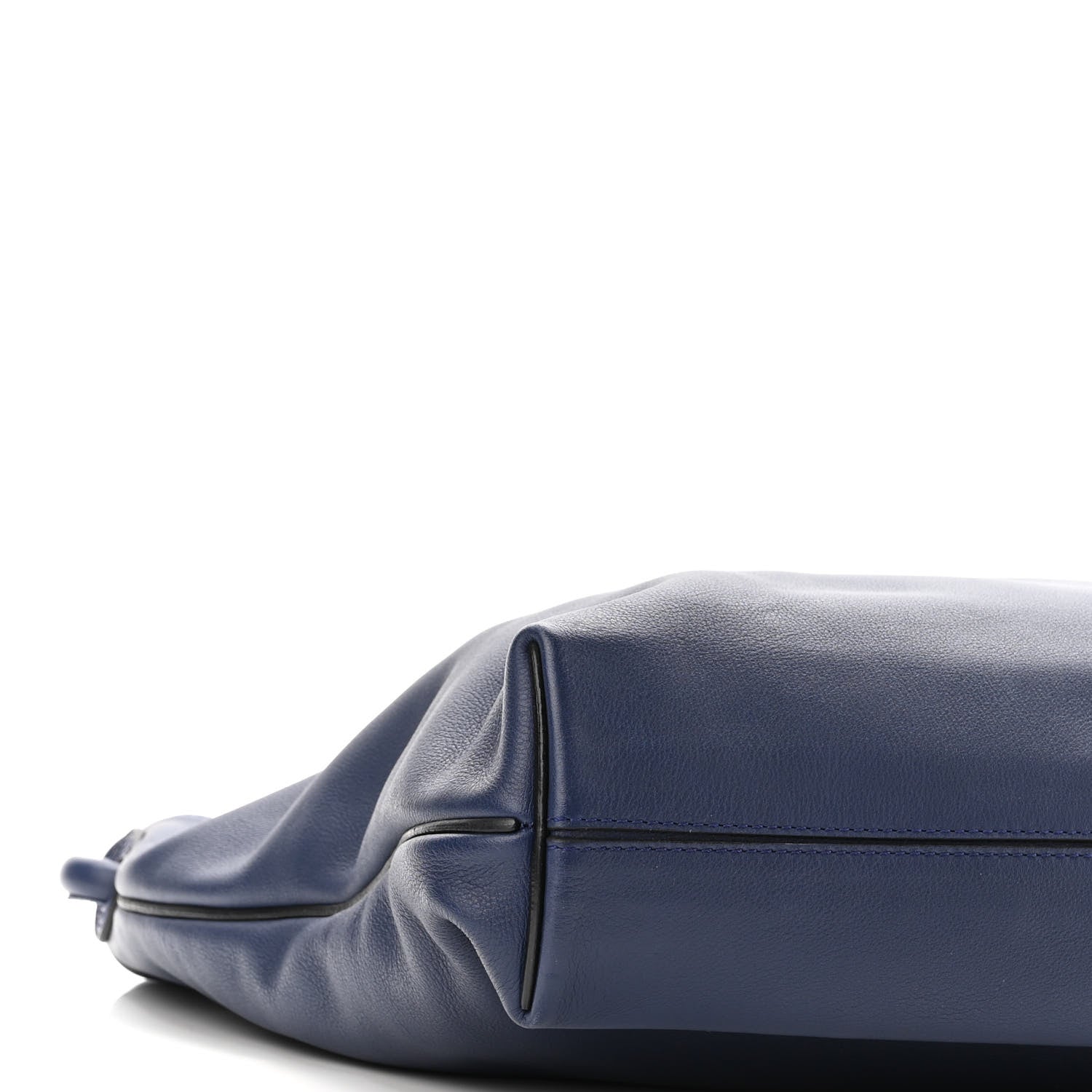 Loewe Calfskin Small Flamenco Knot Hobo Navy 8 of 9