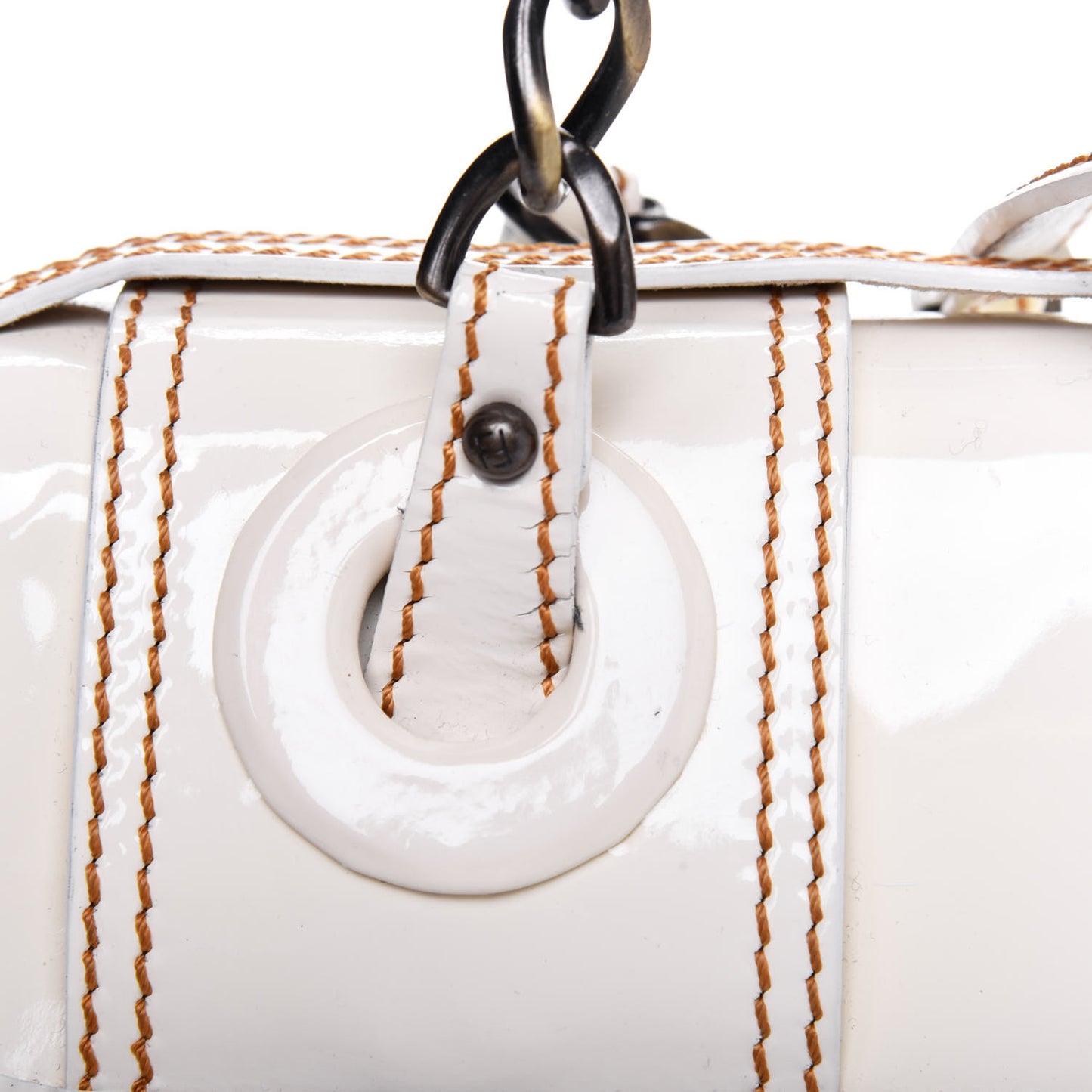 Patent B Bag White