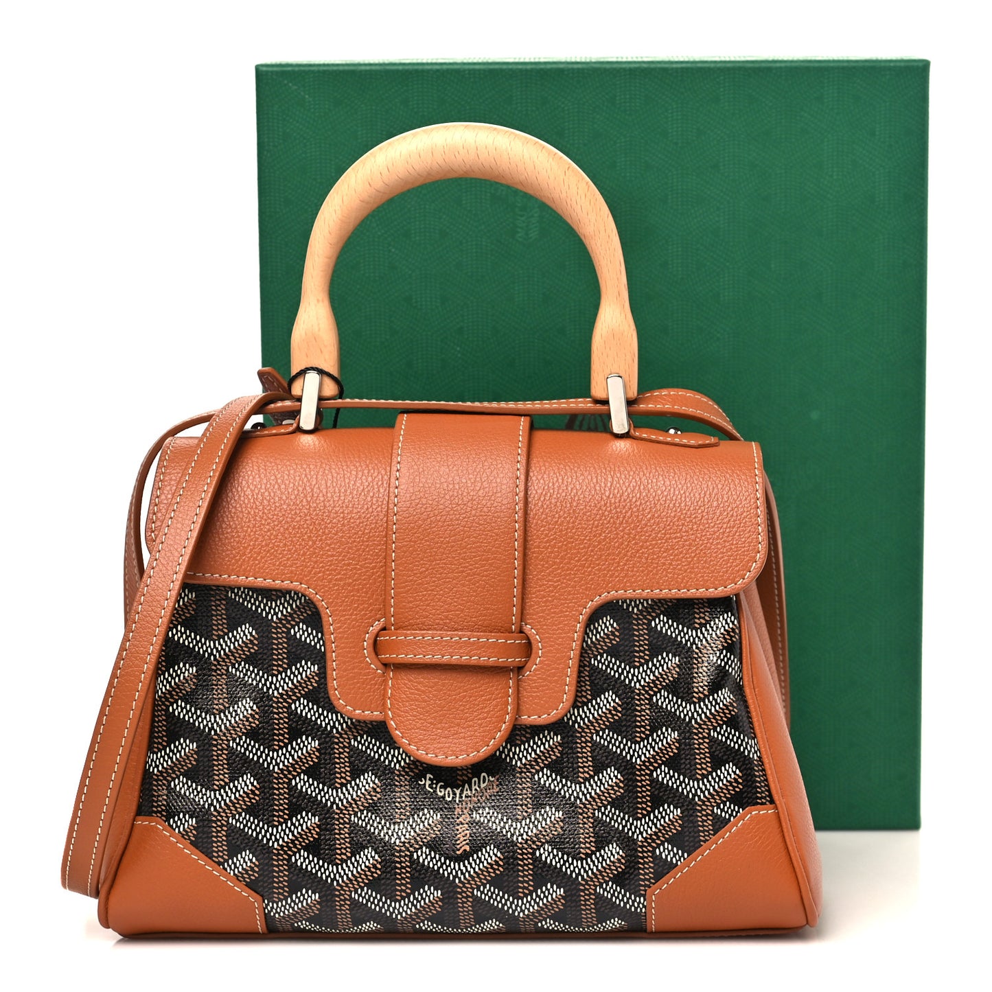 Goyardine Mini Saigon Black Gold
