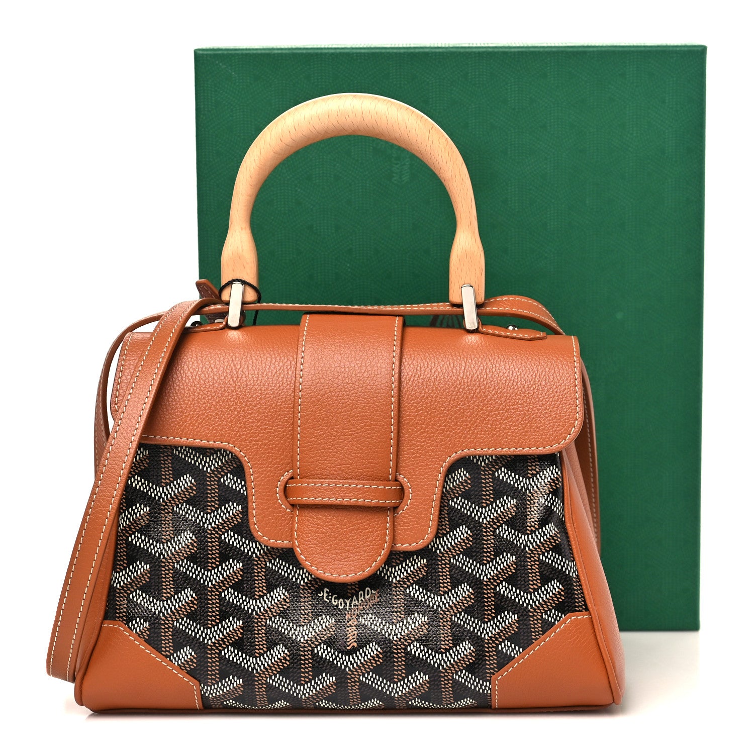 Goyard Goyardine Mini Saigon Black Gold 10 of 10