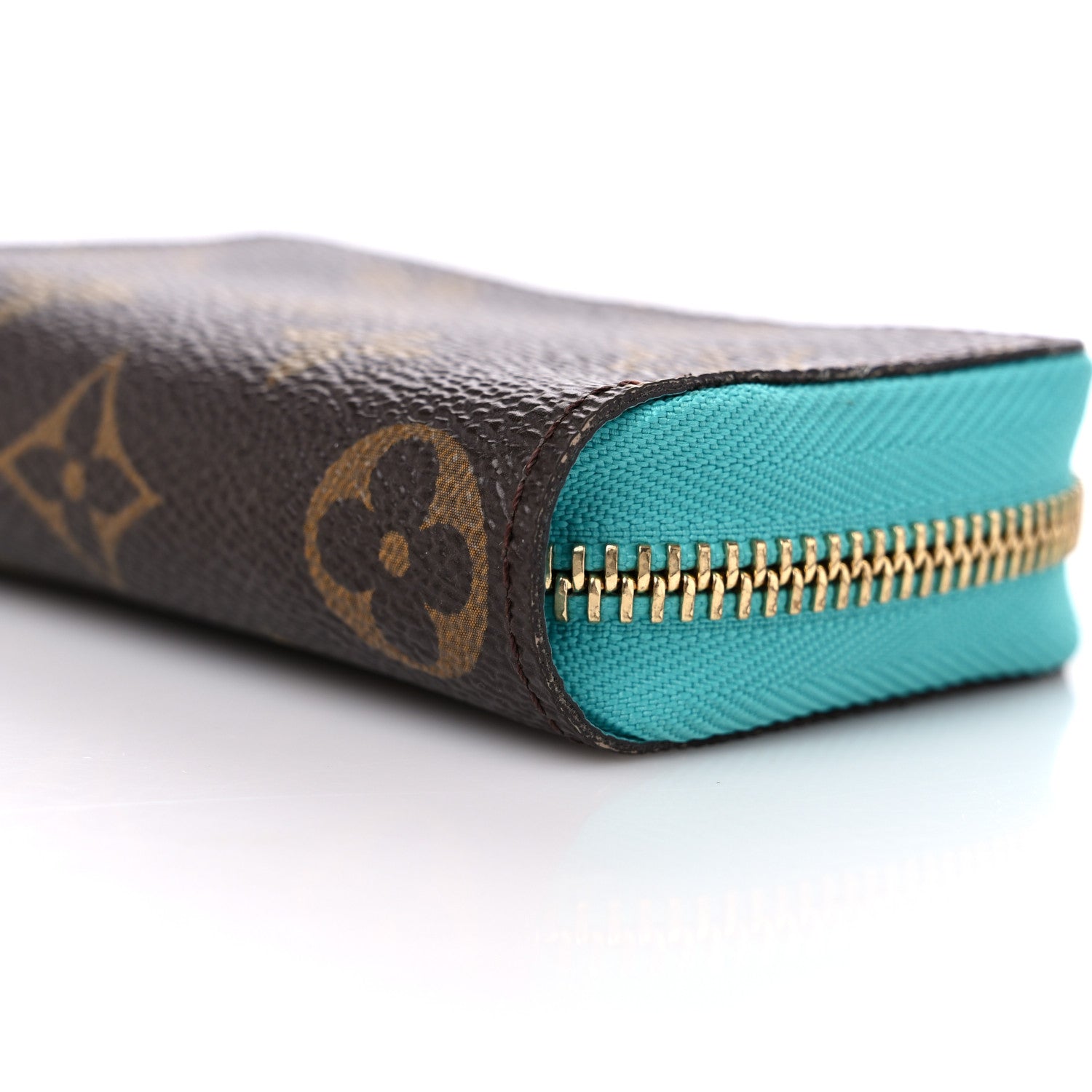 Louis Vuitton Monogram Zippy Multicartes Turquoise 8 of 8