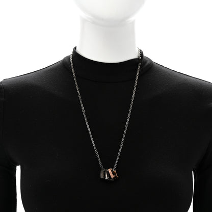 Louis Vuitton Metal Monogram Bold Necklace Multicolor 2 of 6