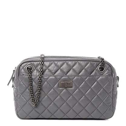 Chanel Aged Calfskin Medium Reissue Camera Case Grey 1 of 12