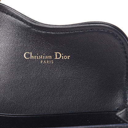 Christian Dior Oblique Saddle Card Holder Blue 5 of 7