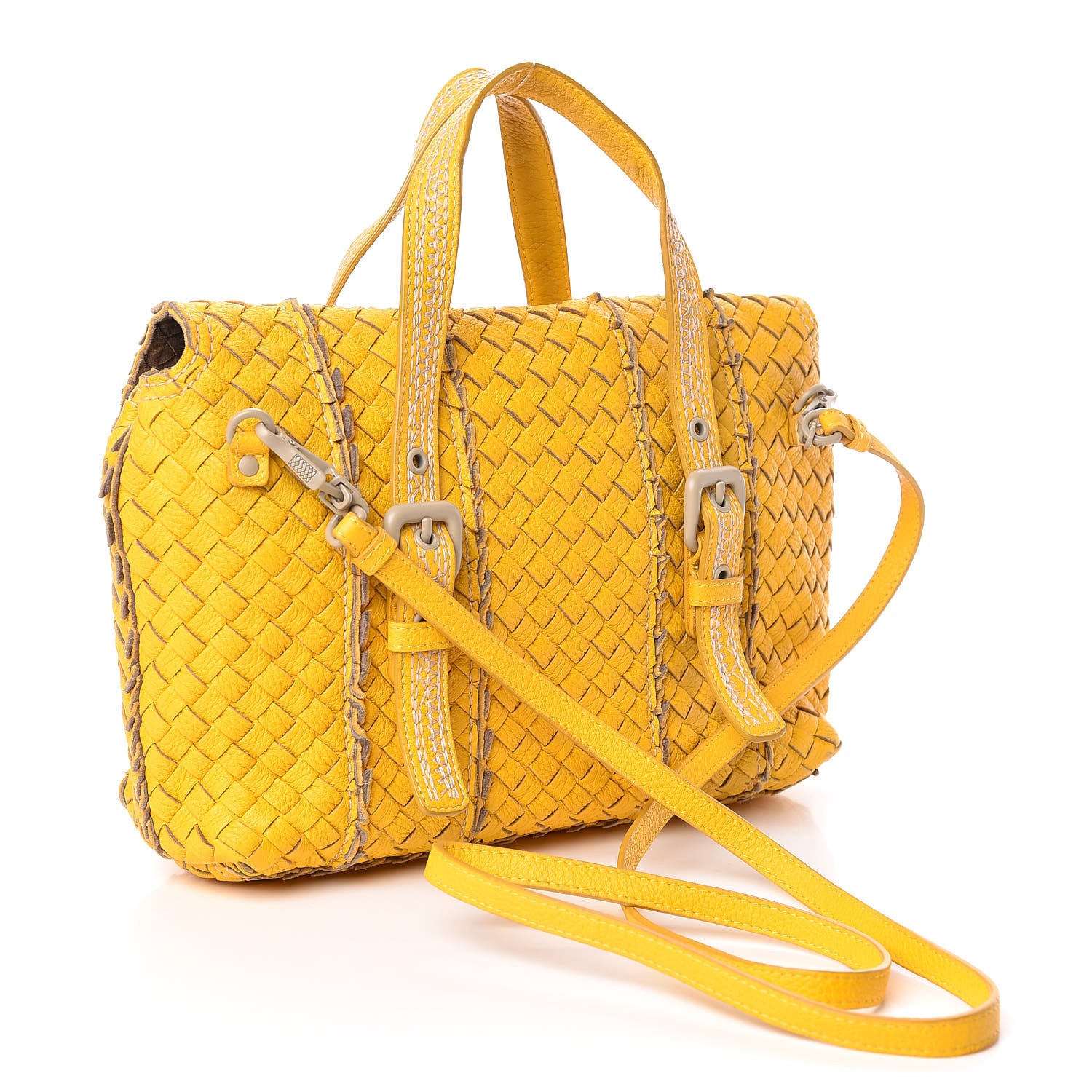 Bottega Veneta Vivo Cervo Intreccio Bag 3 of 10