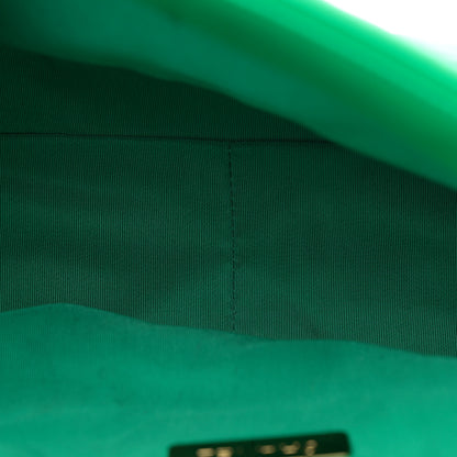 Chanel Lambskin Quilted Large Chanel 19 Flap Green 5 of 12
