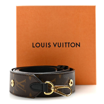 Louis Vuitton Monogram Adjustable Bandouliere Shoulder Strap Black Black 5 of 5