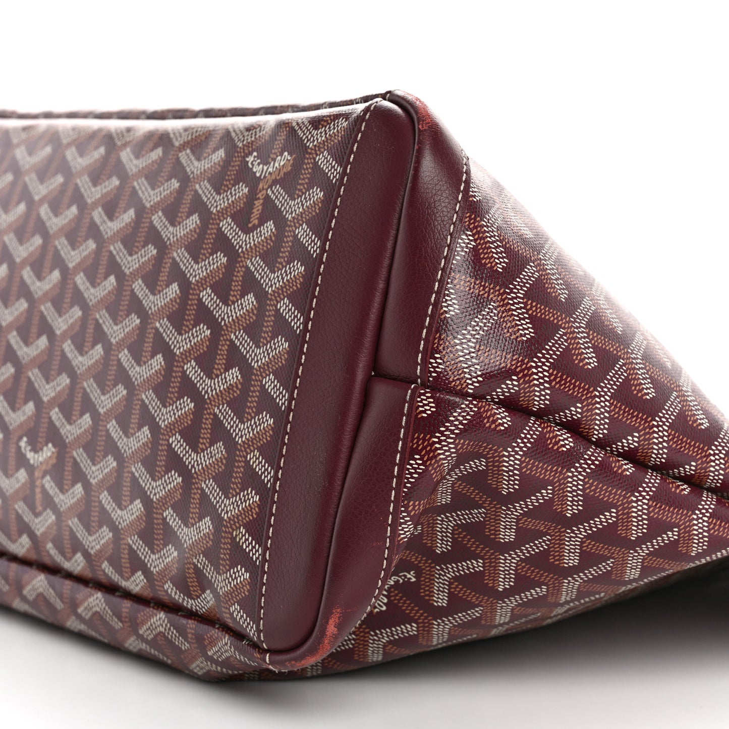 Goyardine Artois MM Burgundy