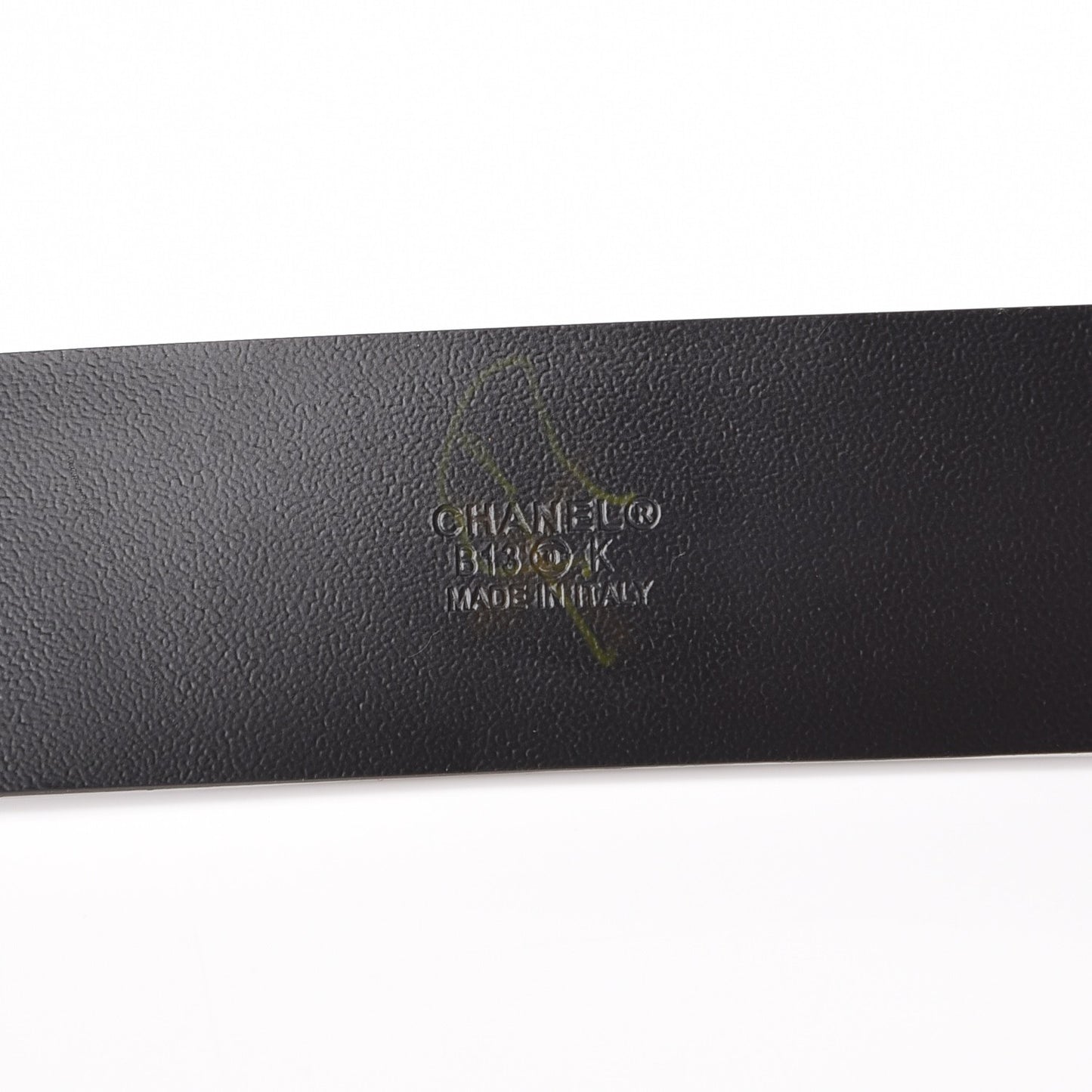 Patent Plexiglass CC Boy Belt 100 40 Black Blue