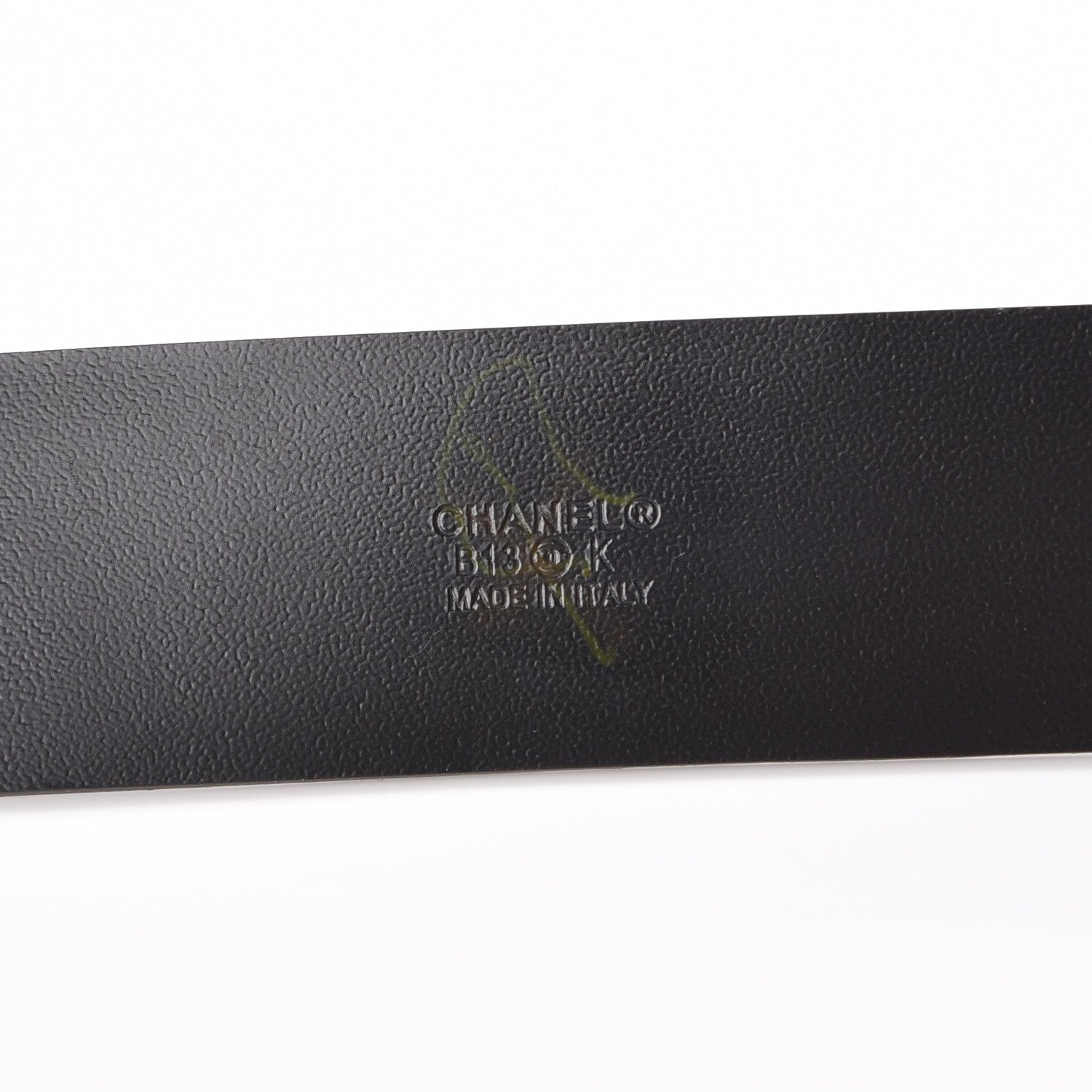 Chanel Patent Plexiglass CC Boy Belt 100 40 Black Blue 6 of 8