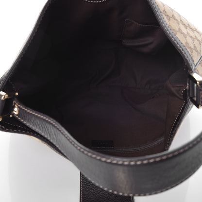 Gucci Monogram Large New Ladies Web Hobo Dark Brown 5 of 7