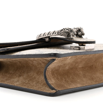 Gucci GG Supreme Monogram Mini Dionysus Shoulder Bag Taupe 9 of 11