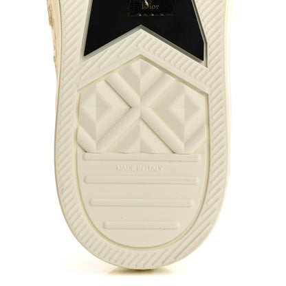 Christian Dior Canvas Oblique Walk'N'Dior Low Top Sneakers 41 Pale Gold 8 of 9