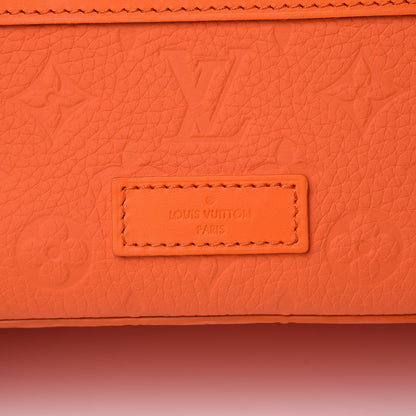 Louis Vuitton Taurillon Empreinte Soft Trunk Backpack PM Orange 11 of 12