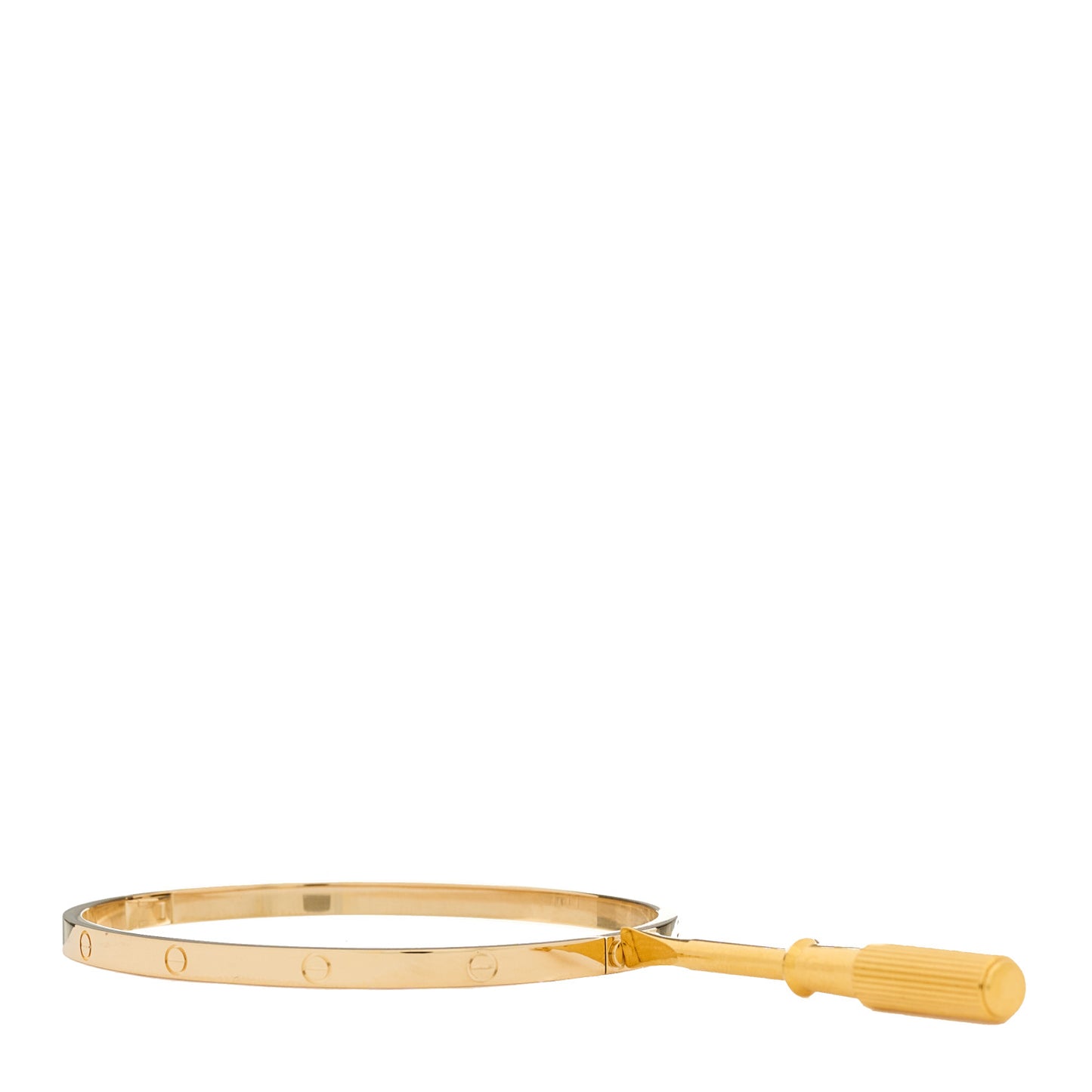18K Yellow Gold Small LOVE Bracelet 18