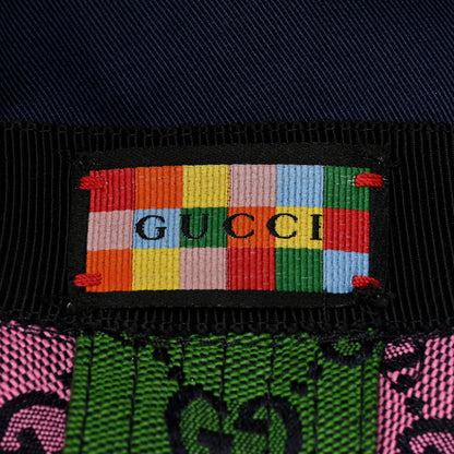 Gucci Monogram Multicolor Wide Brim Hat M Pink Multicolor 9 of 9