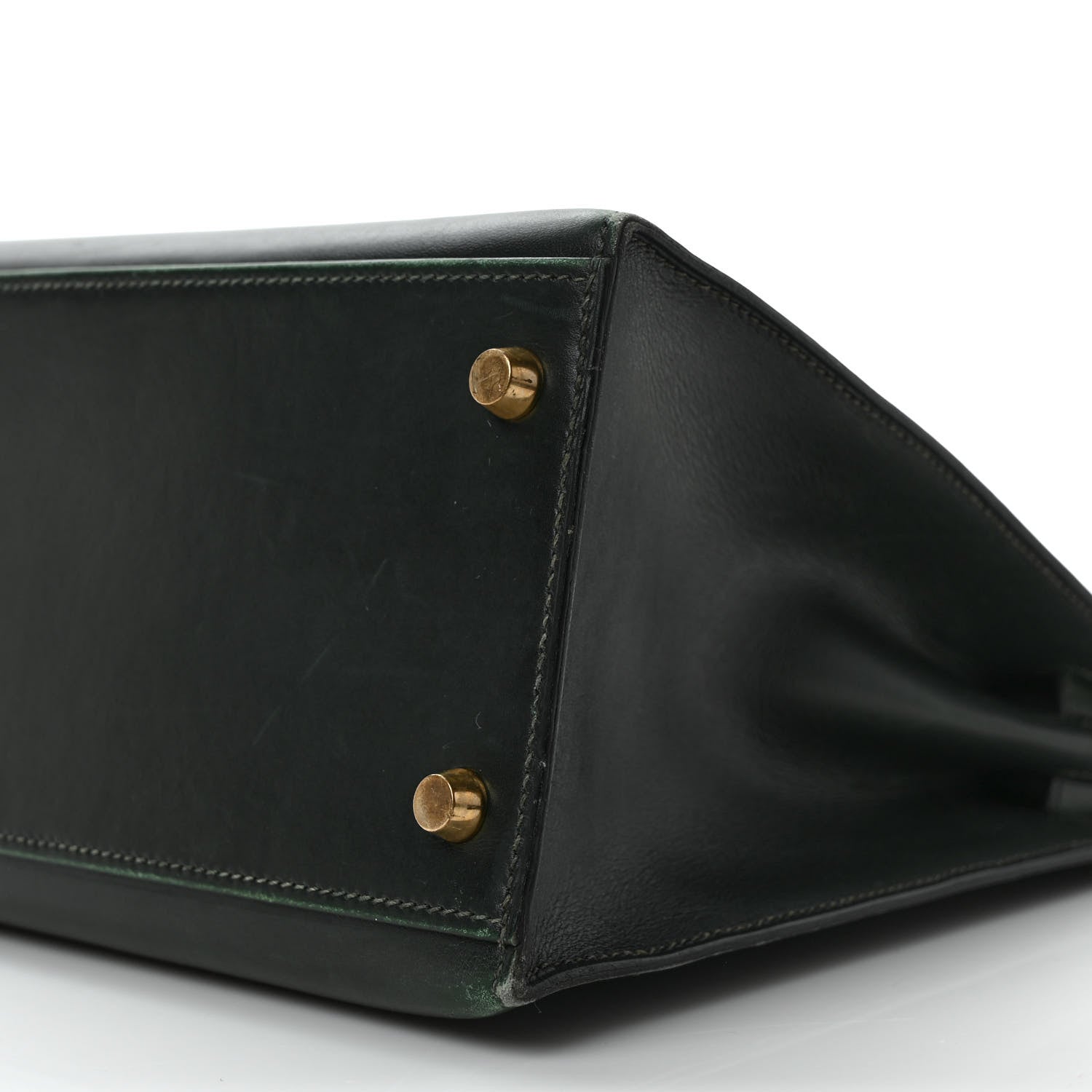 Hermes Box Kelly Sellier 32 Vert Fonce 10 of 13