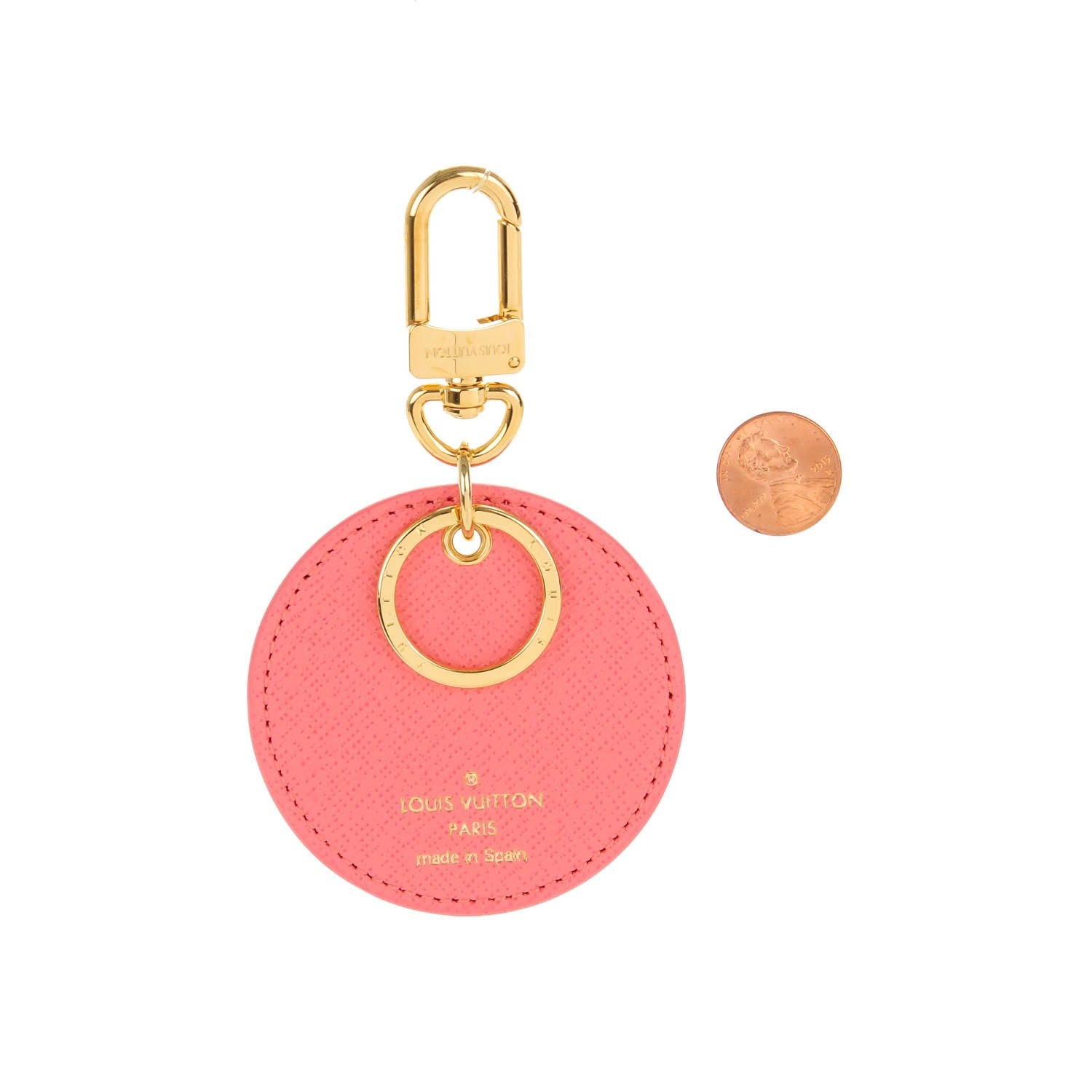 Louis Vuitton Monogram Illustre Posies Bag Charm 2 of 5