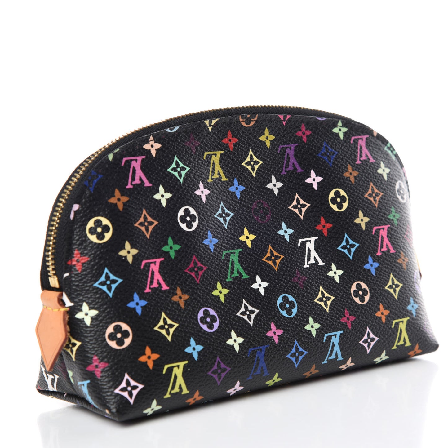 Monogram Multicolor Cosmetic Pouch Black Grenade