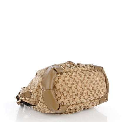 Gucci Monogram Large Sukey Top Handle Brown 4 of 8