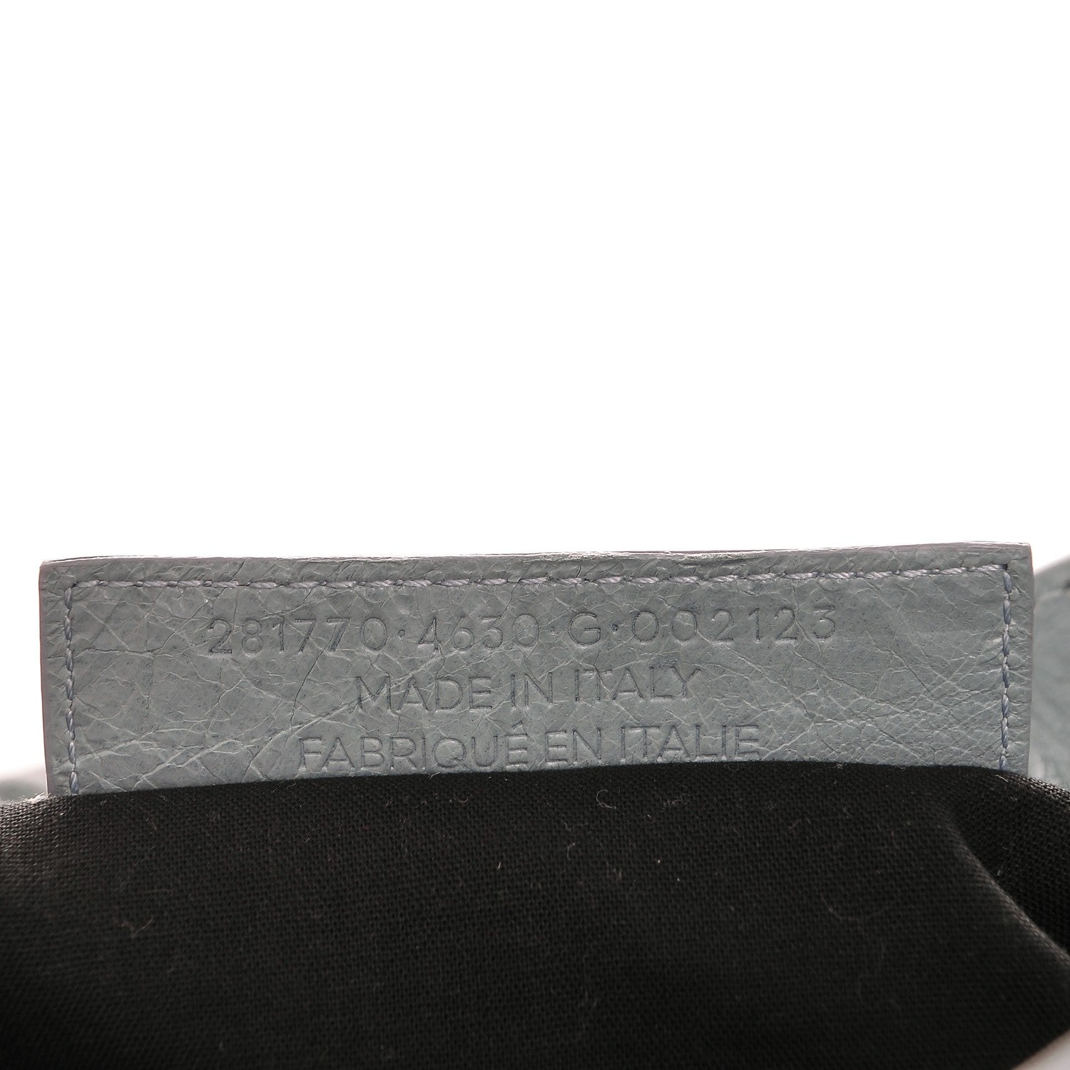 Balenciaga Agneau Giant 12 Silver Hardware City Bleu Dragee 7 of 7