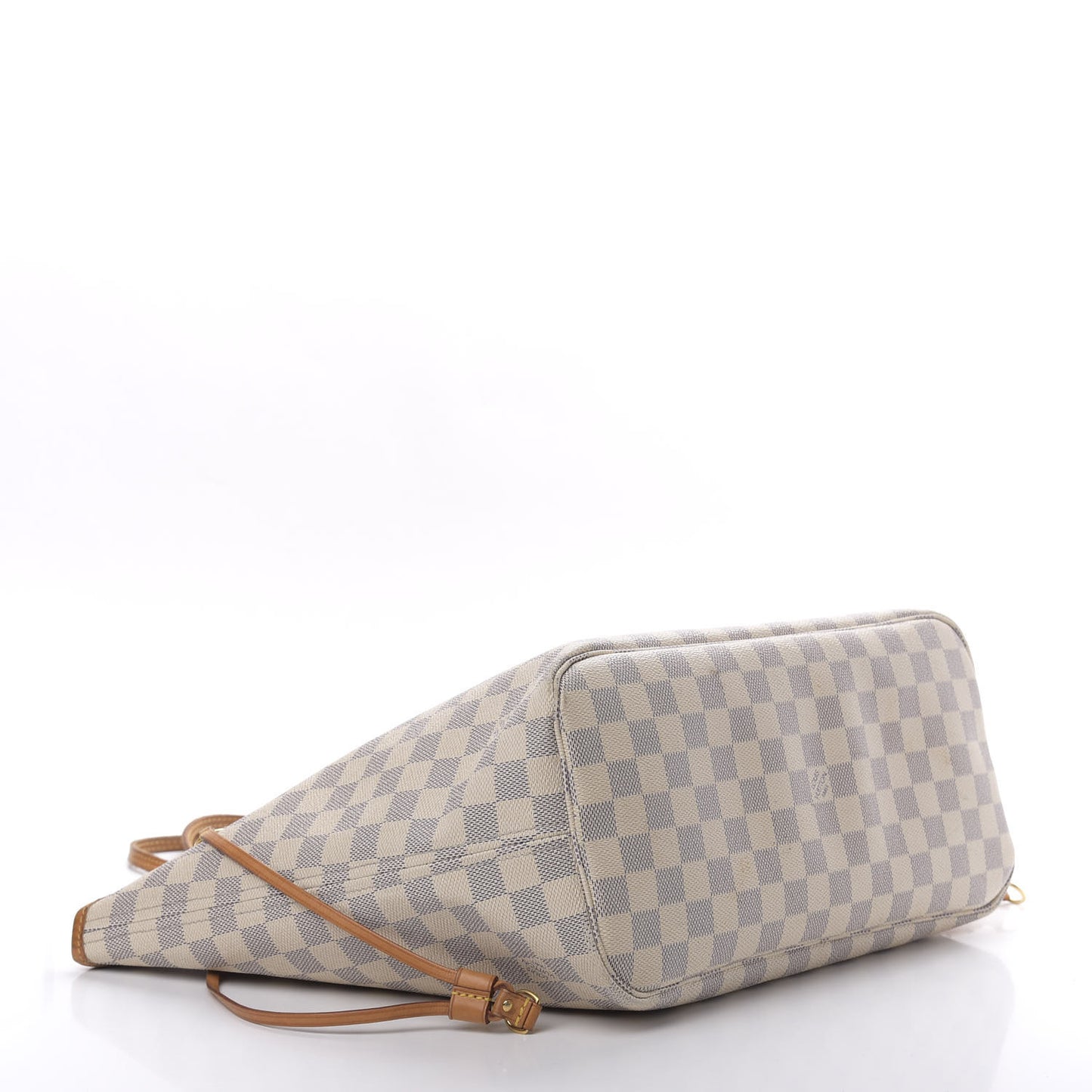 Damier Azur Neo Neverfull MM Rose Ballerine