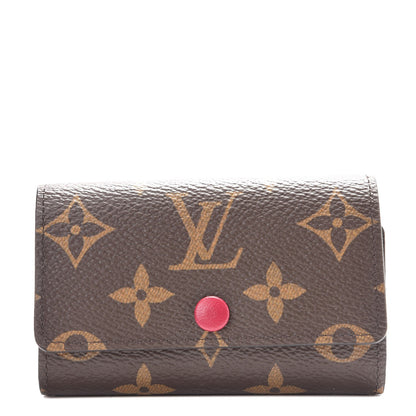 Louis Vuitton Monogram 6 Key Multicles Holder Fuchsia 1 of 8