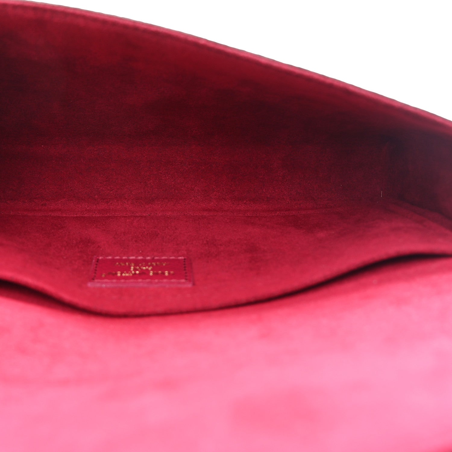 Louis Vuitton Monogram Pochette Felicie Chain Wallet Fuchsia 6 of 13