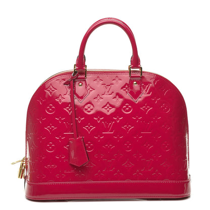 Louis Vuitton Vernis Alma MM Rose Indien 1 of 6