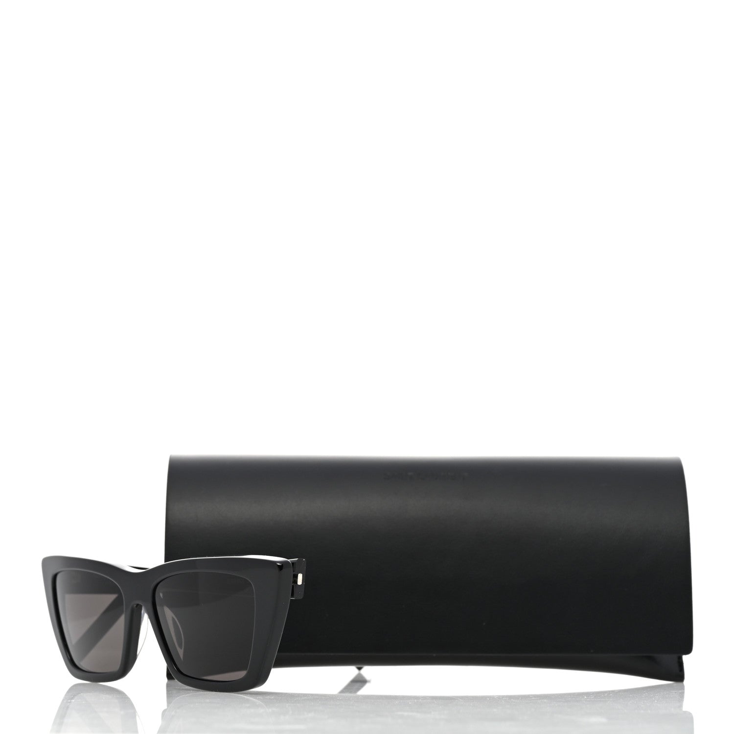 Saint Laurent Mica SL 276 Acetate Cat Eye Sunglasses Black 8 of 8