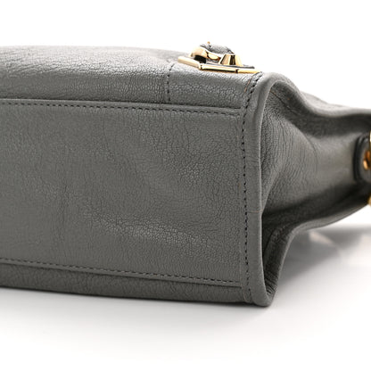 Balenciaga Chevre Gold Metallic Edge Hardware S City Gris Acier 11 of 13