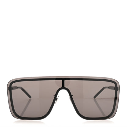 Saint Laurent Metal SL 364 Mask Sunglasses Black 2 of 8