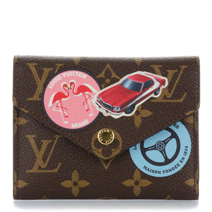 Louis Vuitton Monogram World Tour Victorine Wallet 1 of 7