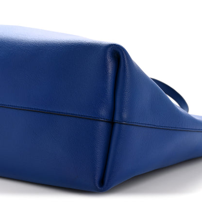 Saint Laurent Calfskin Large Shopping Tote Ultramarine 20 of 28