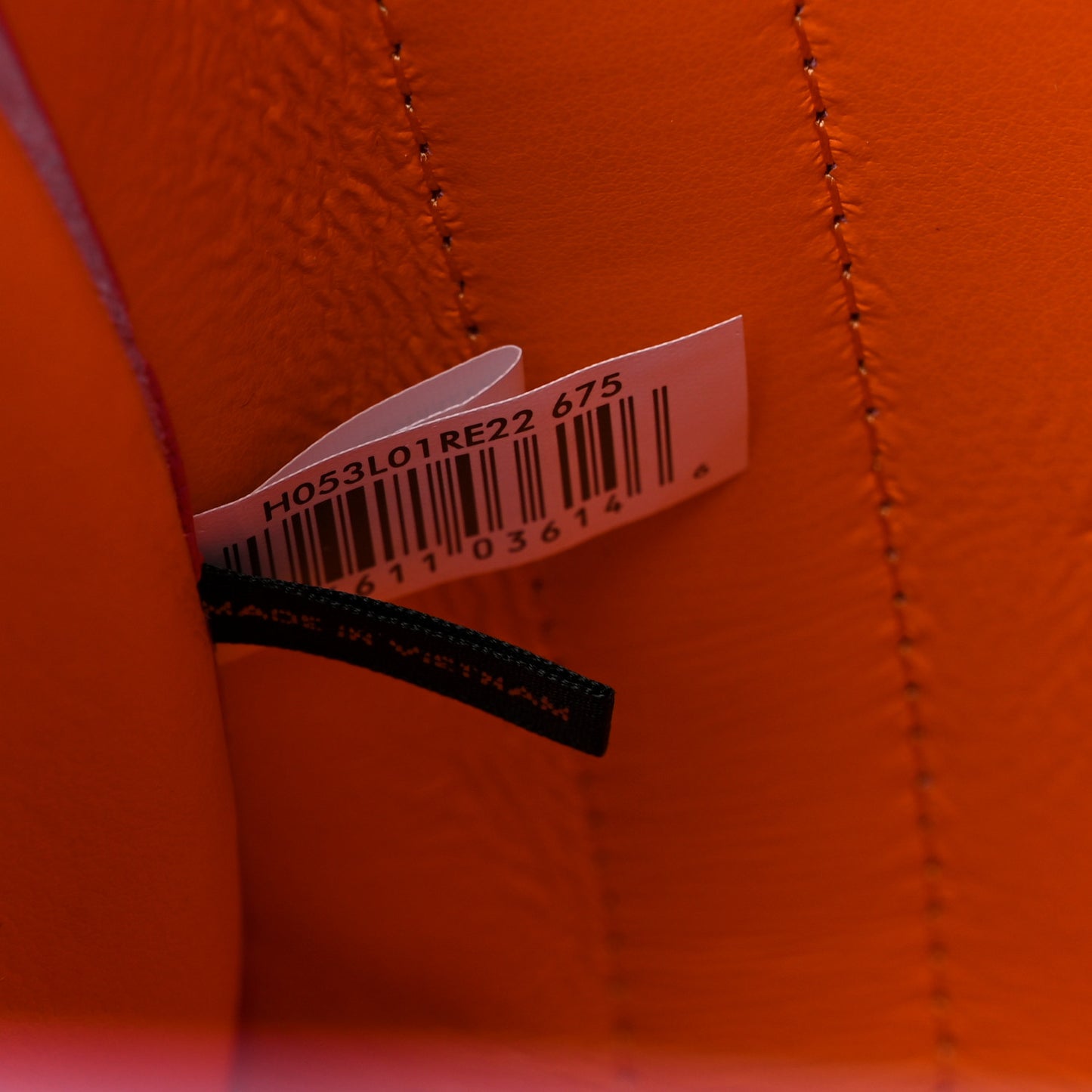 Grained Calfskin Micro The Tote Bag Pink