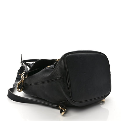 Chloe Suede Calfskin Small Faye Backpack Black 3 of 11