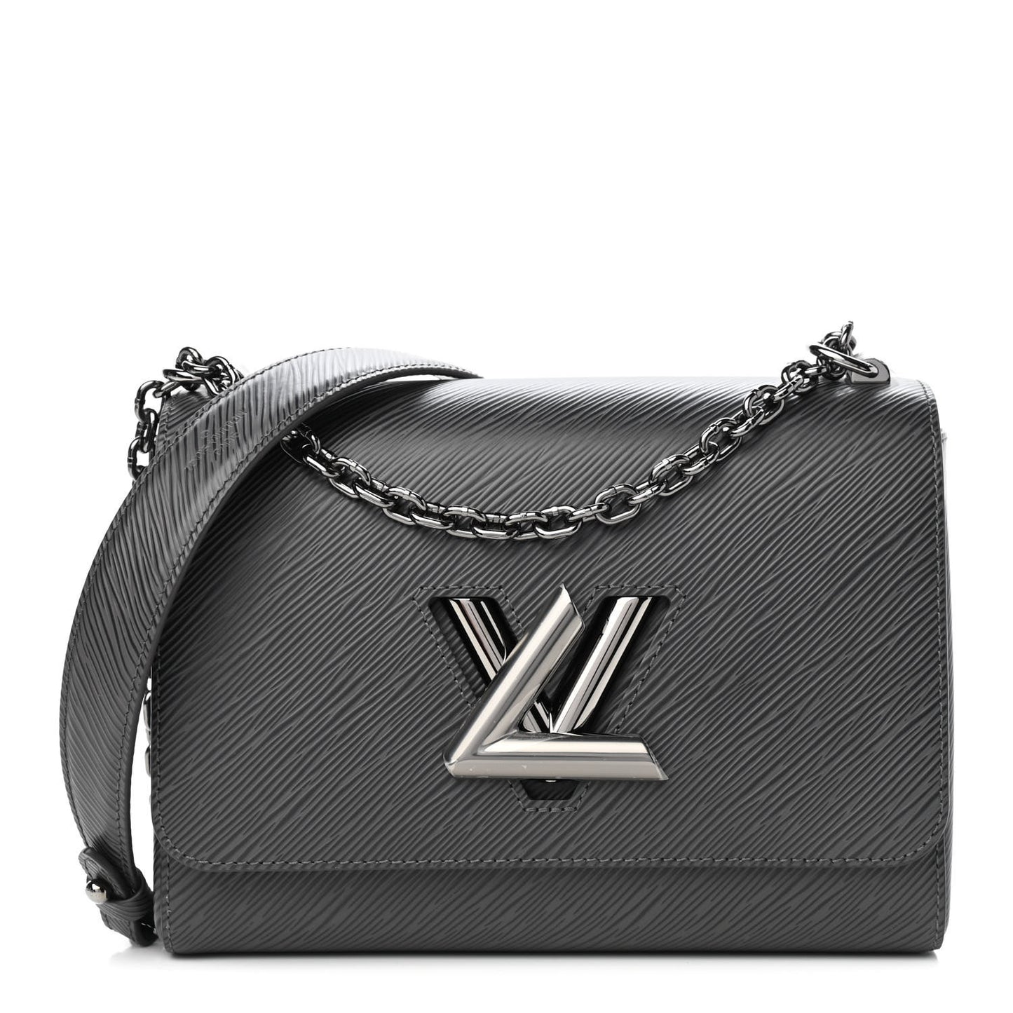 Epi Twist Shoulder Bag MM Etain