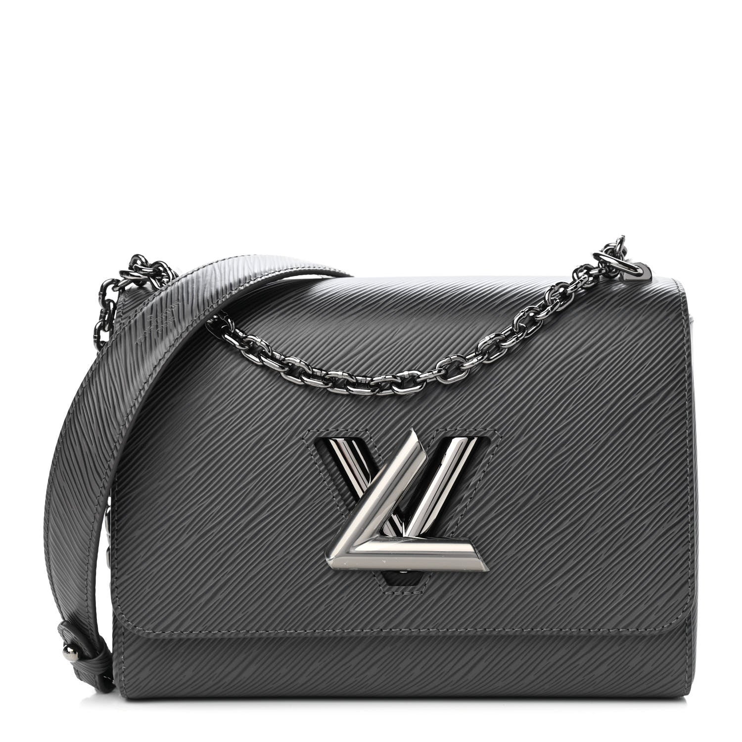 Louis Vuitton Epi Twist Shoulder Bag MM Etain 1 of 9