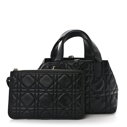 Christian Dior Calfskin Macrocannage Small Toujours Black 3 of 11