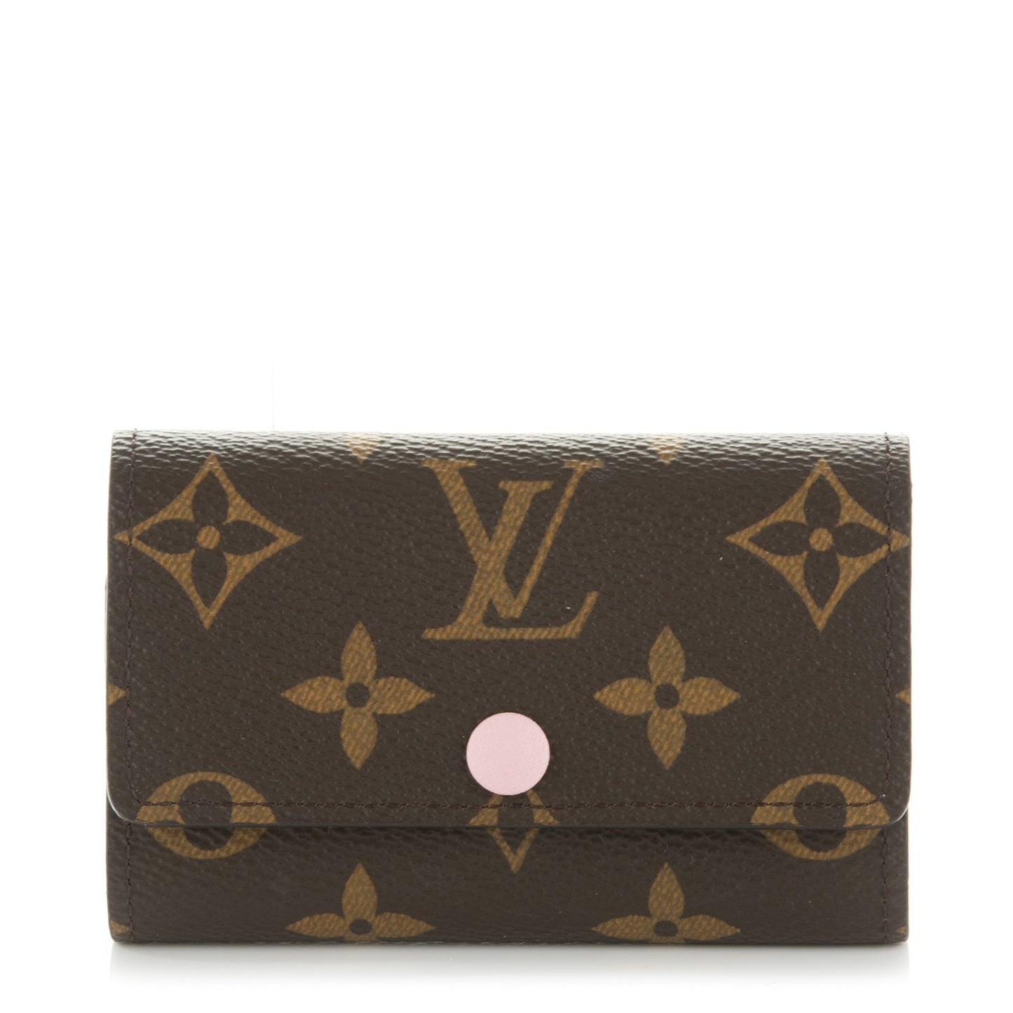 Monogram Multicles 6 Key Holder Rose Ballerine