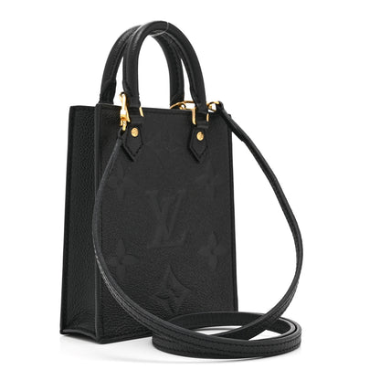 Louis Vuitton Empreinte Monogram Giant Petit Sac Plat Black 3 of 10