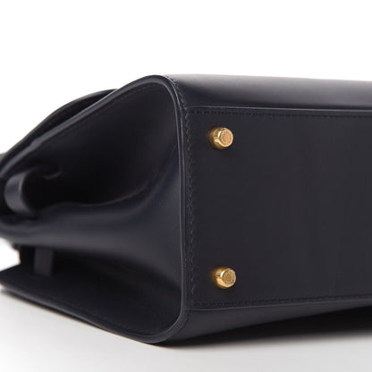 Dolce & Gabbana Vitello Morbido Small Sicily 58 Bag Dark Blue 6 of 9