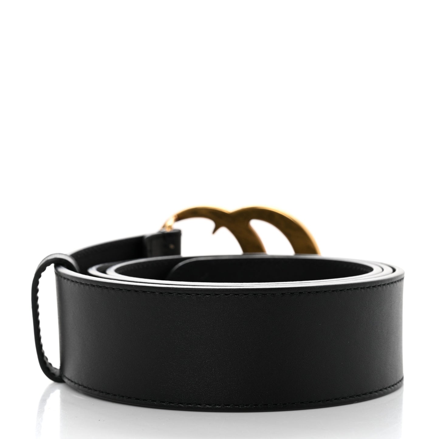 Calfskin Double G 40mm Belt 85 34 Black