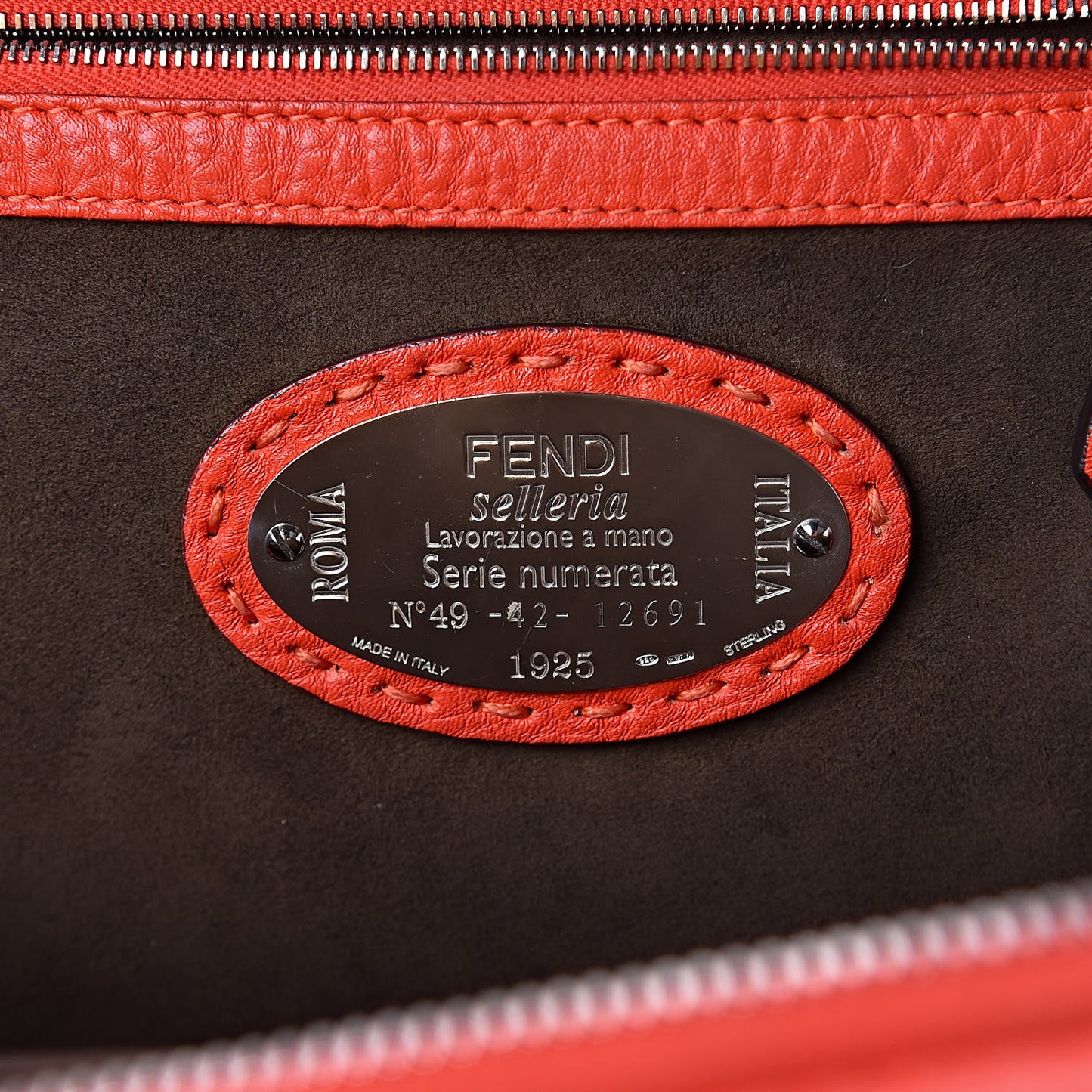 Cuoio Romano Selleria Adele 1328 Bag Papavero
