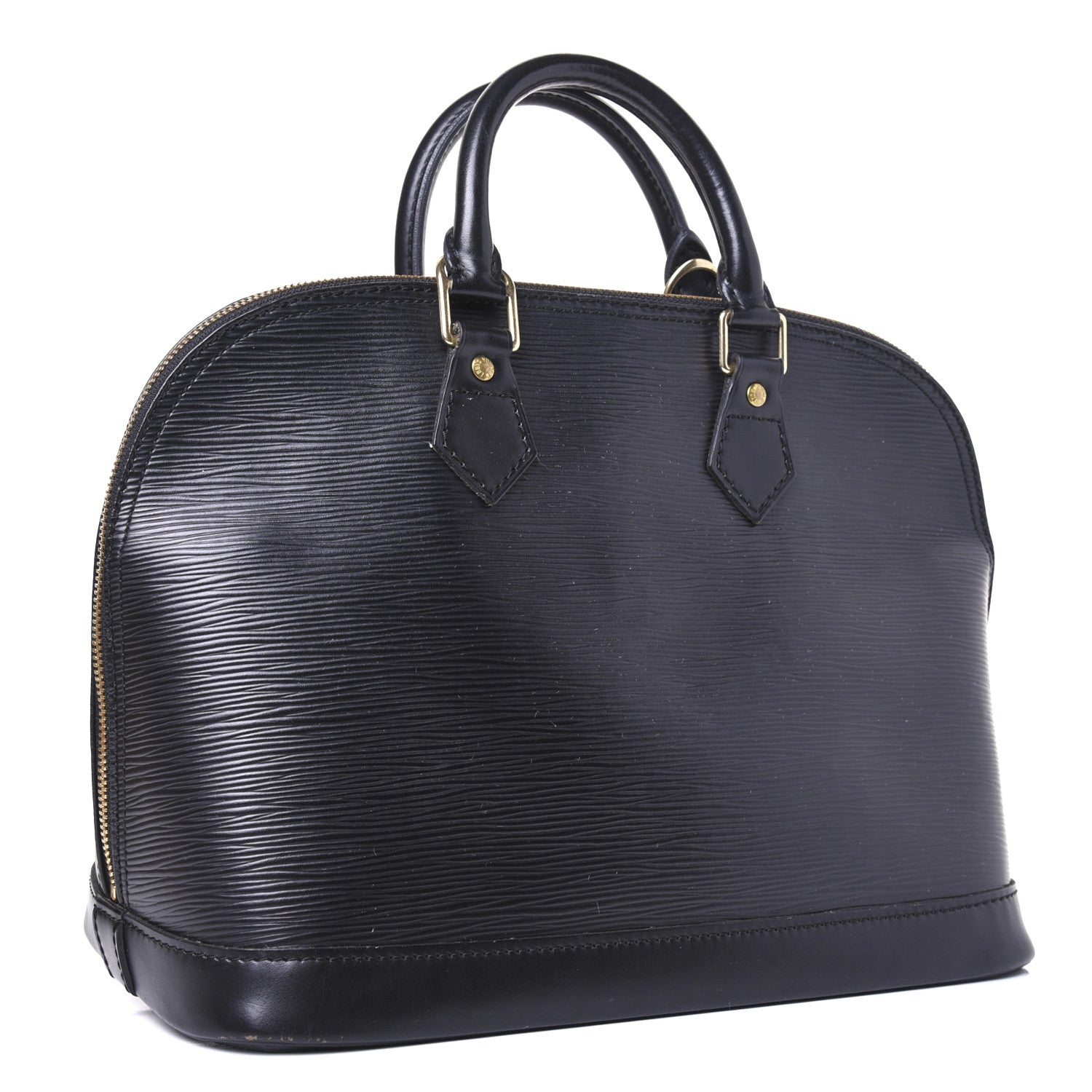Louis Vuitton Epi Alma PM Black 3 of 13