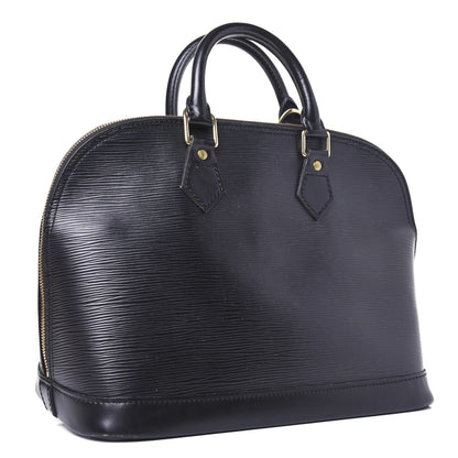 Louis Vuitton Epi Alma PM Black 3 of 13