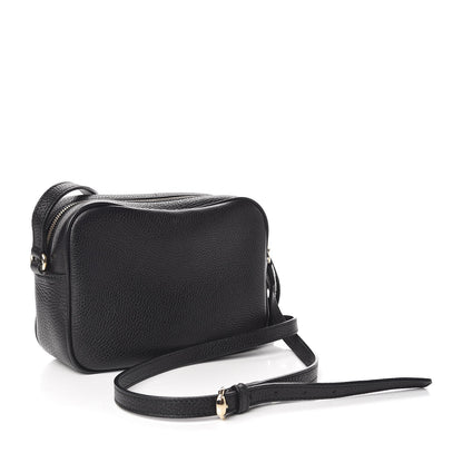 Gucci Pebbled Calfskin Small Soho Disco Bag Black 3 of 10