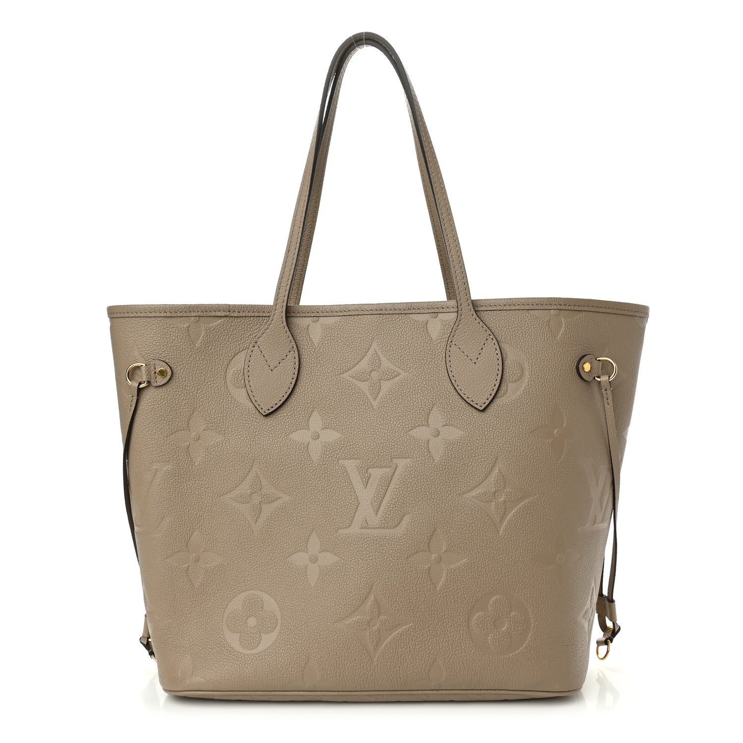 Louis Vuitton Empreinte Monogram Giant Neverfull MM Tourterelle 1 of 10