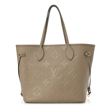 Louis Vuitton Empreinte Monogram Giant Neverfull MM Tourterelle 1 of 10
